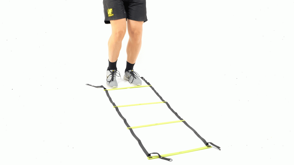 ESCALERA-CARDIO-EJERCICIO 13-A DOS Y UN PIE CON SALTO