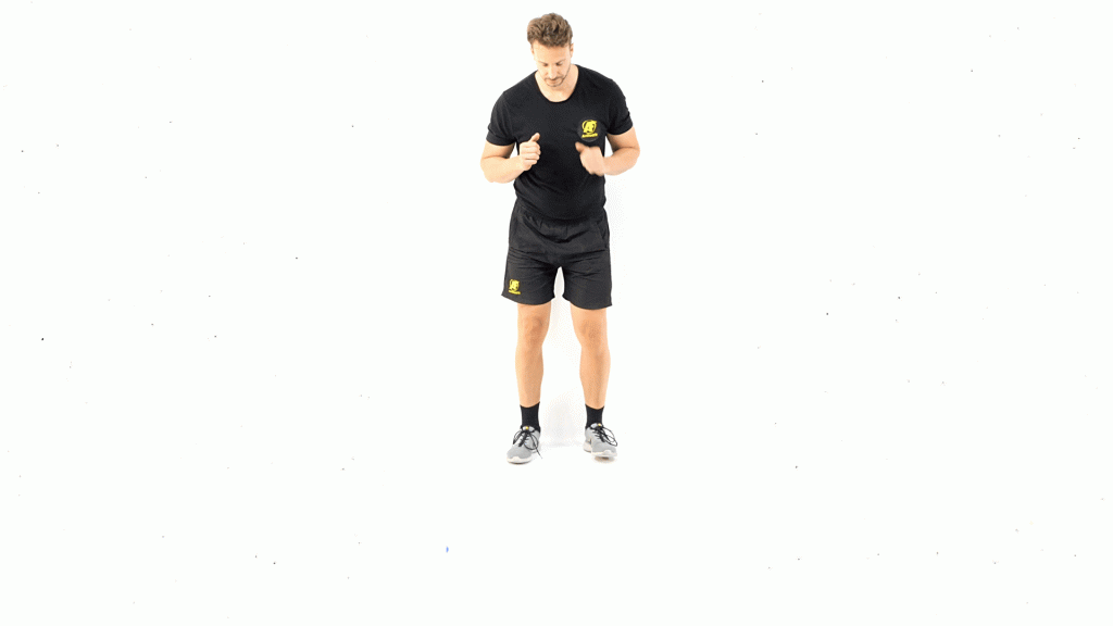DE PIE-SIN MATERIAL-CARDIO-MINI SPRINTS CORTOS